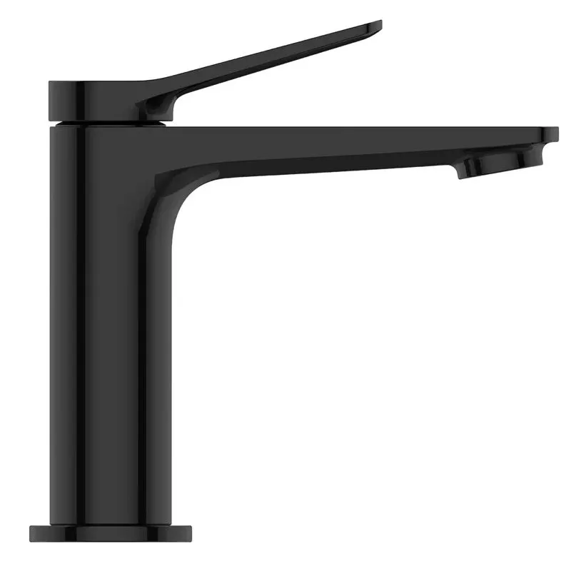 Izlietņu jaucējkrāns Invena Nestos BU-97-004-V, melna