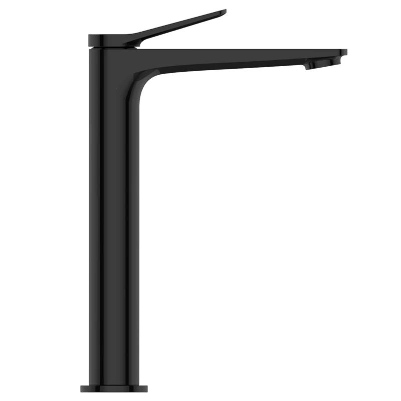 Izlietņu jaucējkrāns Invena Nestos BU-97-W04-V, melna