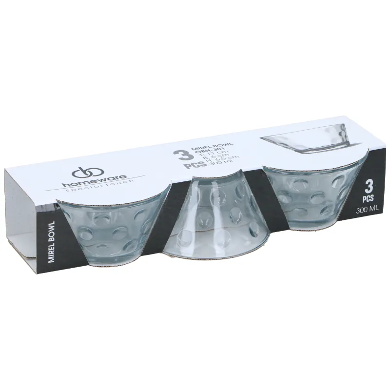 Bļoda, 12 cm, caurspīdīga, 0.3 l