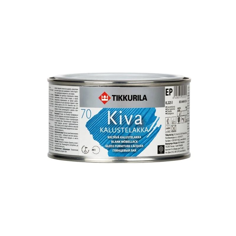 Laka iekšdarbiem spīd kiva ep 0,225l