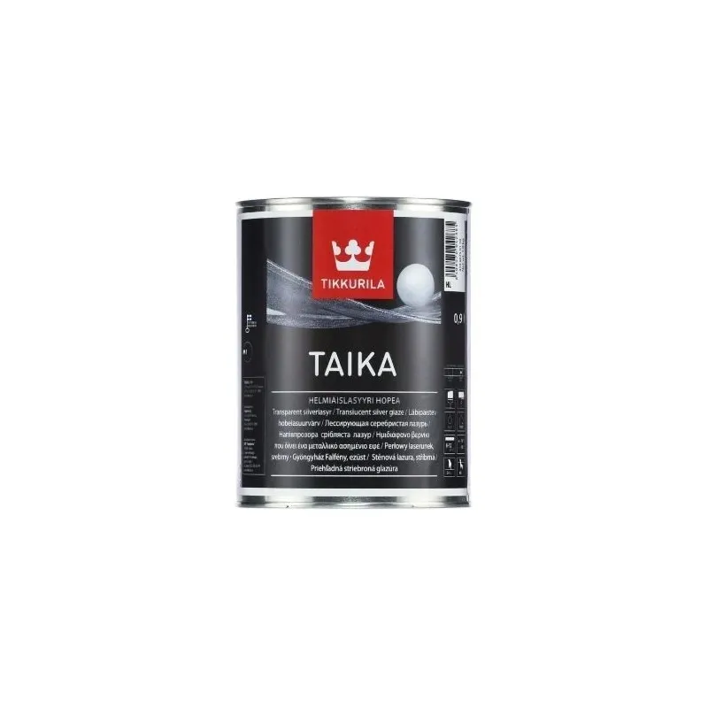 Perlamutra krāsas Tikkurila, balta krās., 0.9 l