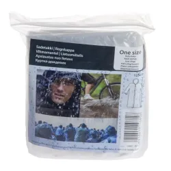 Lietusmētelis vīriešu, caurspīdīga krās., Universāls izmērs