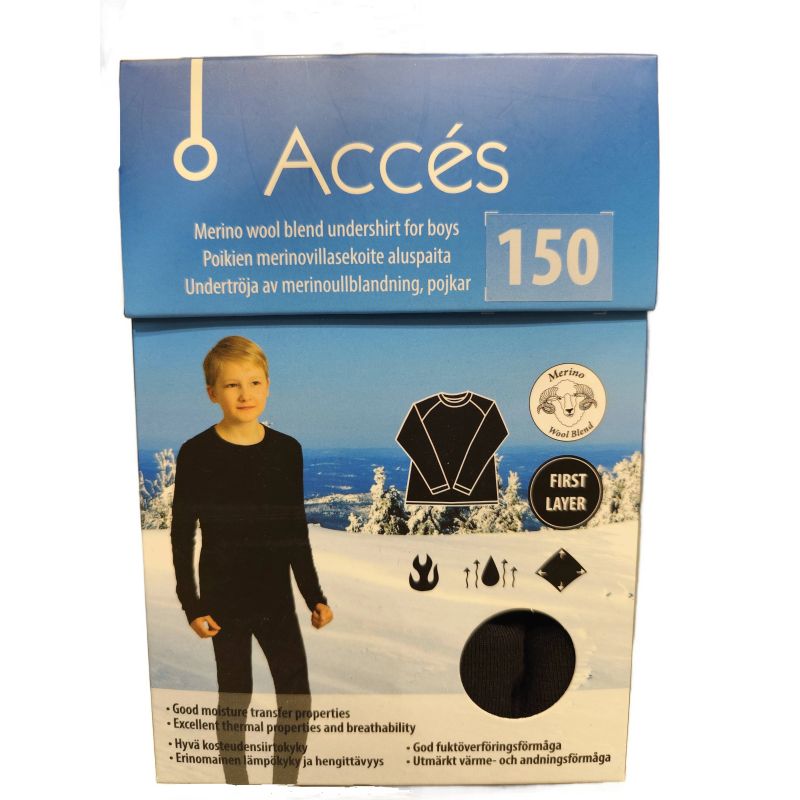 Termokrekls zēniem ar merino vilnu