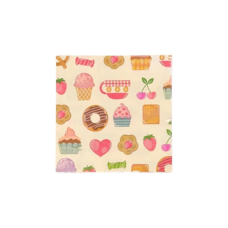 Salvetes summer 33x33 cm 20 gab