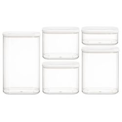 Kastīšu komplekts pārtikai 5gab maku