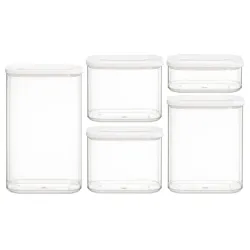 Toiduainekarbi komplekt Maku 646901, 0.5 - 2 l, 5 tk