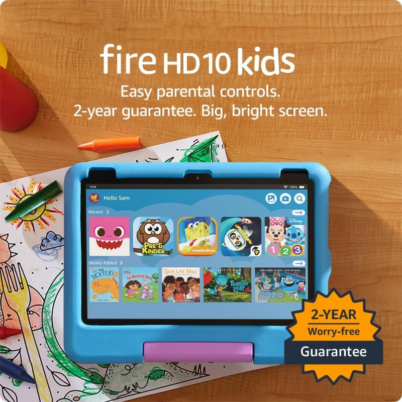 Amazon Fire HD10 Kids 13 Gen 32GB 10,1 Blue