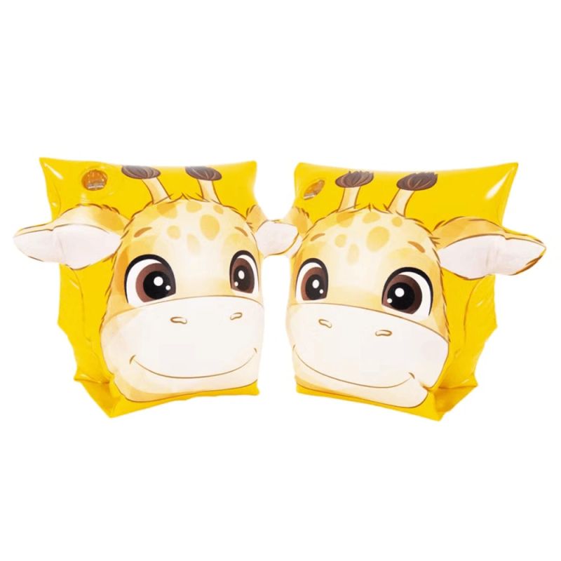Inflatable PVC Swimming Armbands Sun Club Giraffe 22x20 cm. 697354
