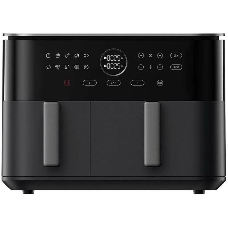 Aerogrils Xiaomi Dual Zone, melna, 2700 W, 10 l