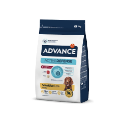 Advance dog sensitive lamb & rice 3,0kg - visu šķirņu suņiem ,jērs un rīsi,