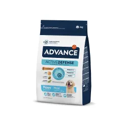 Advance dog maxi puppy 3kg - для щенков крупных пород ,курица и рис,
