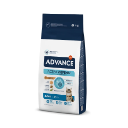 Advance cat adult chicken 15.0kg- pieaugušiem kaķiem ,vista un rīsi,