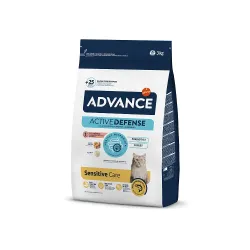 Advance cat adult salmon sensitive 3,0kg - pieaugušiem kaķiem ,lasis un rīsi,