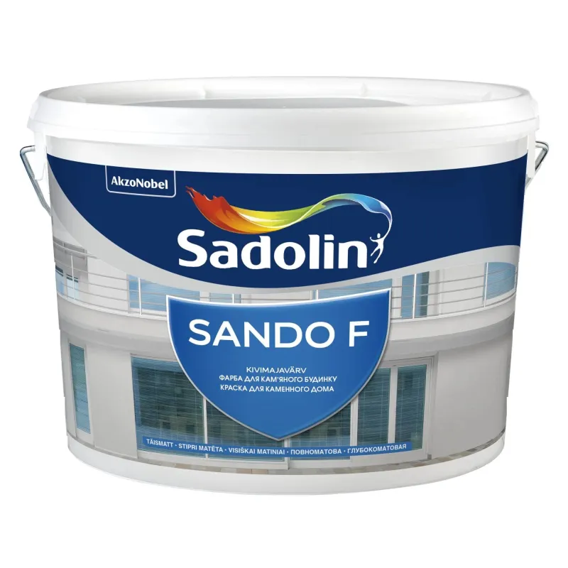 Krāsas pamatne Sadolin, emulsija, pilnīgi matēta, 9.3 l