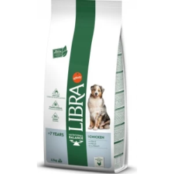 Libra dog senior +7 years 12kg - visu šķirņu vecaķiem suņiem ,vista,