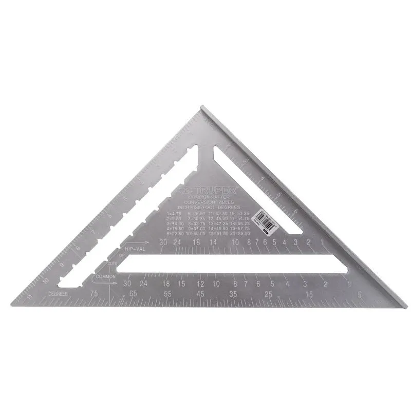 Stūrenis Truper Carpenters Speed Square 15132, 305 mm, alumīnijs