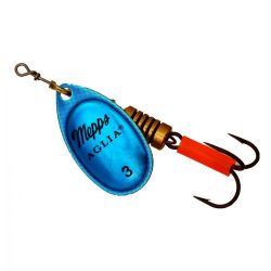 Izveidojis Mepps Aglia Platinum Blue-Silver 1