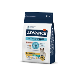 Advance cat sterilized sensitive 3.0kg - sterilizētiem kaķiem ,lasis un rīsi,