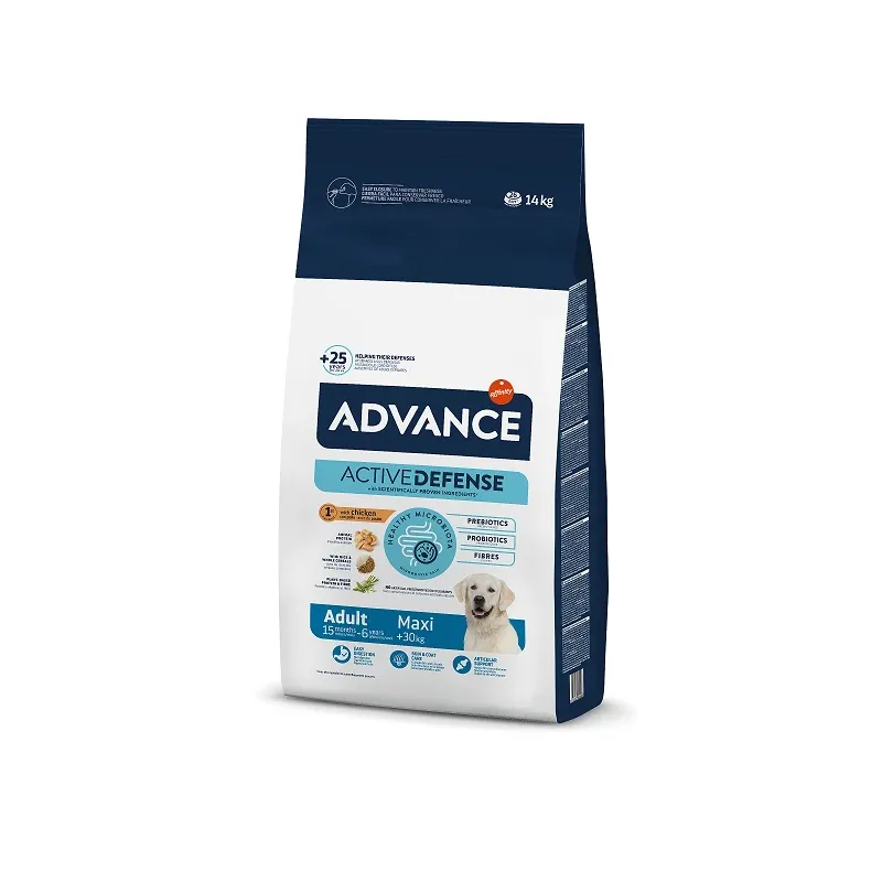 Advance dog maxi adult 14,0kg - lielo šķirņu suņiem ,vista un rīsi,