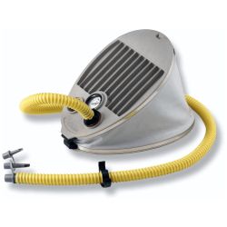 Foot Air Pump Bravo 8M with Pressure Gauge – 6.5 L - for Boats, Air Mattresses, SUP Boards
