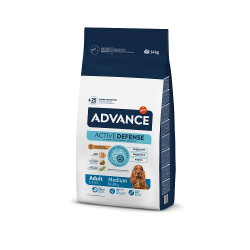 Advance dog medium adult 14,0kg - vidējo šķirņu suņiem ,vista un rīsi,