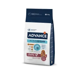 Advance dog medium senior 12,0kg - vidējo šķirņu vecākiem suņiem ,vista ar rīsiem,