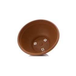 Pods puķu plastm. bowl 40x19cm brūns