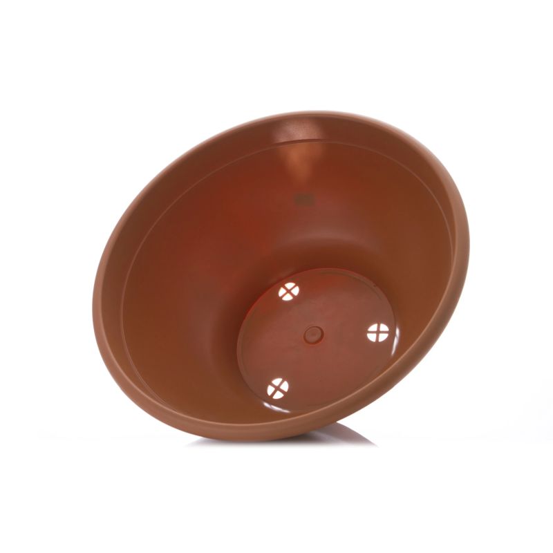 Pods puķu plastm. bowl 60x27cm brūns