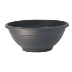 Pods puķu bowl 30x14 cm tumši pelēks