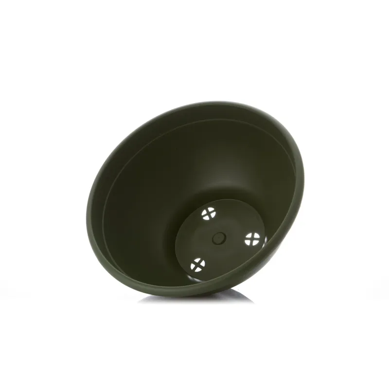 Puķu pods Plasticotto, plastmasa, zaļa krās.