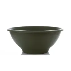 Цветочный горшок Plasticotto Bowl, пластик, зеленый цв.