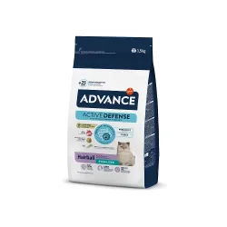 Advance cat sterilized hairball 1,5kg - pieaugušiem kaķiem ,tītars un rīsi,