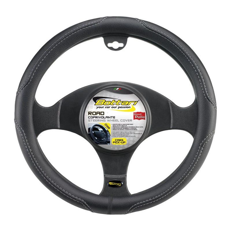 Pārvalks stūres road melns-pelēks