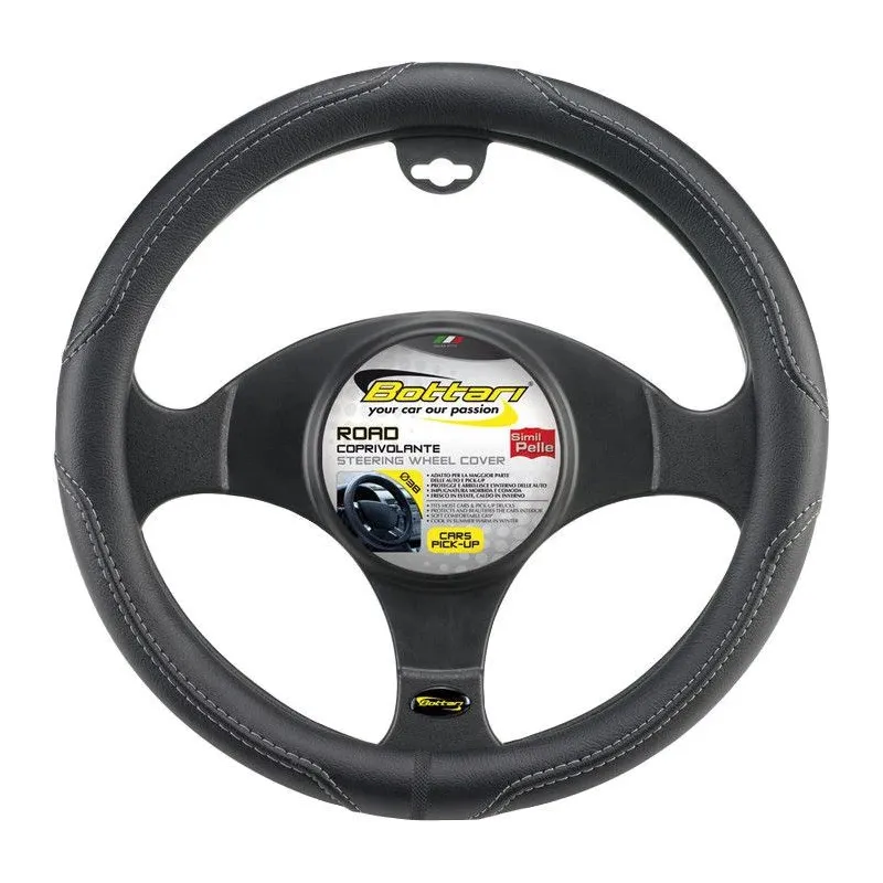 Stūres apšuvums Bottari Coprivolante, balta krās.-melna krās.