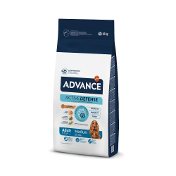 Advance dog medium adult 18,0kg - vidējo šķirņu suņiem ,vista un rīsi,