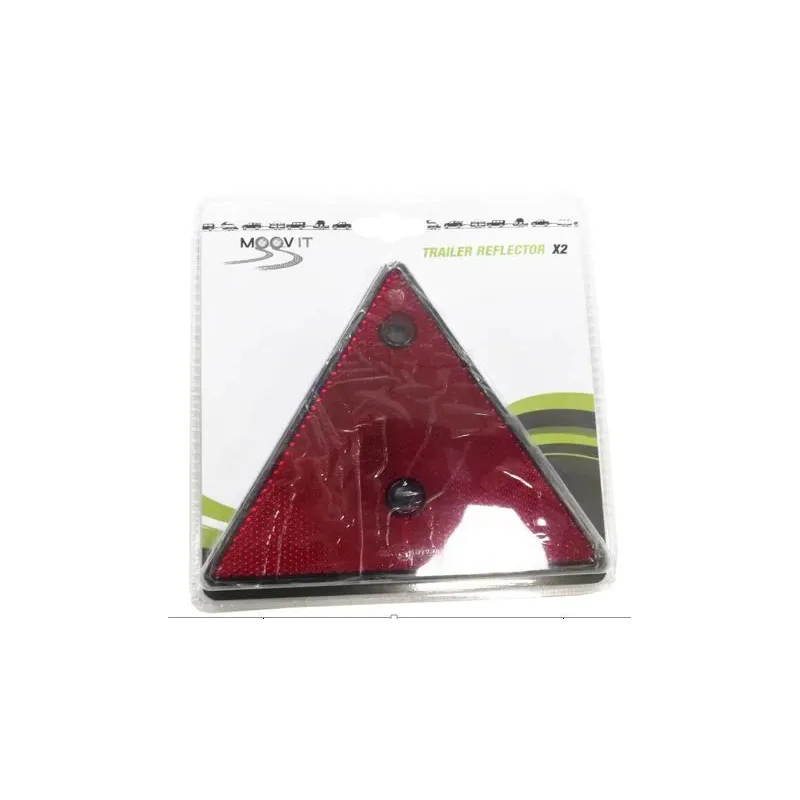 Piekabes lukturi Moovit, 2.5 cm, sarkana krās.