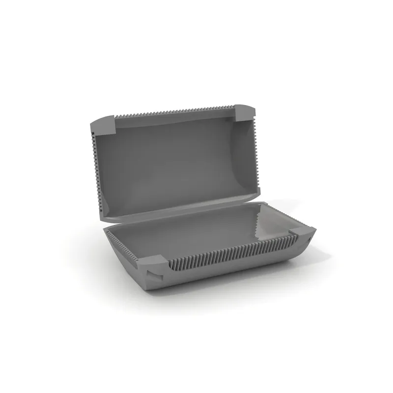 Kastīte Etelec MINIBOX3 gel, 4-6 mm², pelēka