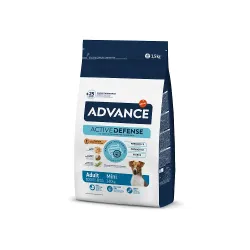 Advance dog mini adult 1.5kg - pieaugušiem mazo šķirņu suņiem ,vista un rīsi,