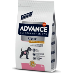 ADVANCE VET DOG ATOPIC RABBIT 3.0KG - Videjo un Lielo pieaugušiem suņiem ar atopisko dermatītu