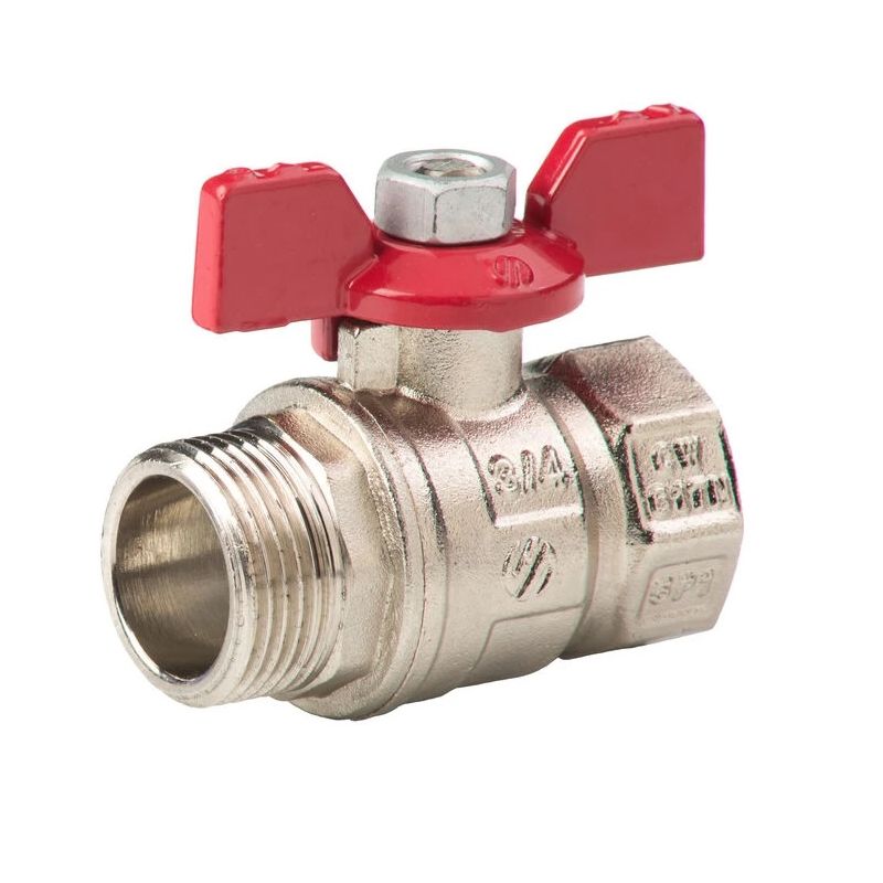 Lodveida ventīlis ARCO NILE 1' MF, ar īso rokturi