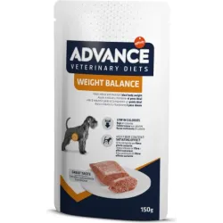 Advance veterinary diets dog weight balance 150g - konservi suņiem svara kontrolei ,8gb,