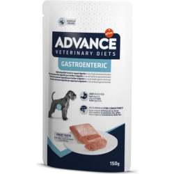 ADVANCE VETERINARY DIETS DOG GASTROENTERIC 150gr - pilvērtīga diētiskā barība, konservi suņiem ar gremošanas trakta problēmam
