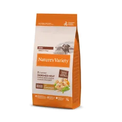 NV Dog Healthy Grain Adult Mini Chicken Free Range 7 Kg - pilnvērtīga sausā barība ar vistu mazo šķirņu suņiem