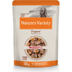 Nature's Variety Dog Original Medium Beef 300g - Konservi ar liellopu pieaugušiem suņiem