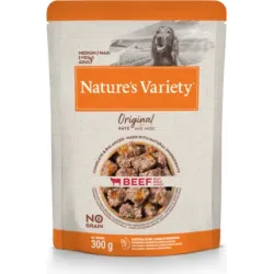 Nature's Variety Dog Original Medium Beef 300g - Konservi ar liellopu pieaugušiem suņiem