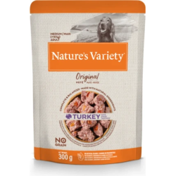 Nature's Variety Dog Original Medium Turkey 300g - Konservi ar tītaru pieaugušiem suņiem