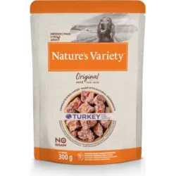 Nature's Variety Dog Original Medium Turkey 300g - Konservi ar tītaru pieaugušiem suņiem