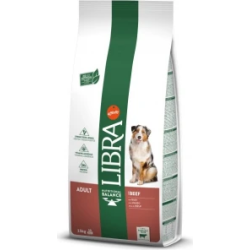 LIBRA DOG ADULT BEEF 14kg - VISU ŠĶIRŅU SUŅIEM ,LIELLOPS,