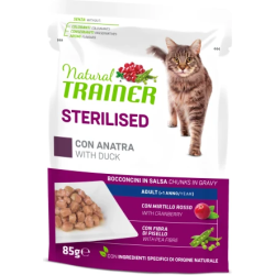 NT KONS. CAT SP. STER. ADULT DUCK 85G - pilnvērtīga barība, konservi ar pīles gaļu sterilizētiem pieaugušiem kaķiem ,12gb,