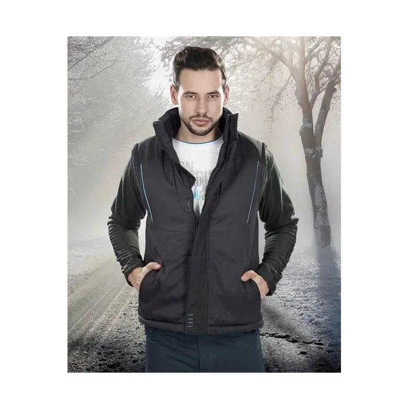 Veste Ardon, melna, XXL izmērs